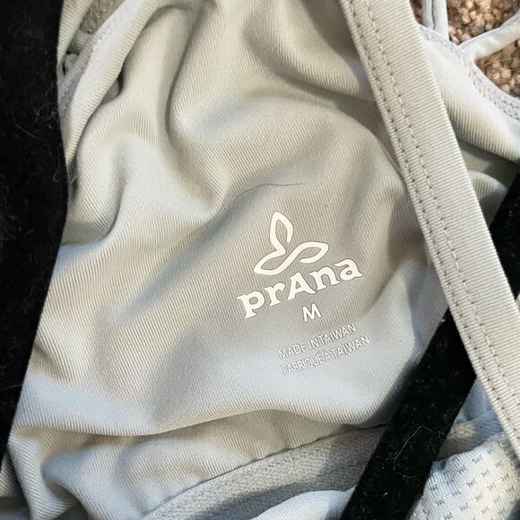 Prana Ardor Dress Aqua Halter Built in Bra Size Medium - Picture 7 of 7